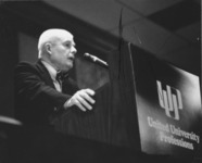 <span itemprop="name">Edward Duryea speaking at a Conference of the...</span>