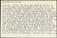 <span itemprop="name">Summary of the execution of Charles 2Nd Sprague</span>