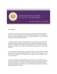 <span itemprop="name">Correspondence from President Jones regarding the Spring Faculty Address</span>