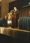 <span itemprop="name">New York Governor Mario Cuomo speaking at an...</span>