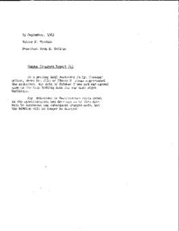 <span itemprop="name">Campus Progress Report No. 13, Letter from Walter M. Tisdale to President Evan R. Collins</span>