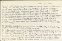 <span itemprop="name">Summary of the execution of Will (Keesel)</span>