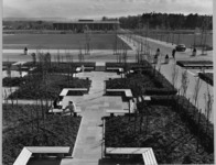 <span itemprop="name">Formal gardens behind the Campus Center on the...</span>