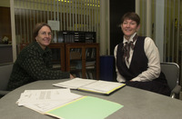 <span itemprop="name">Susan Palmer, School of Education, pictured with...</span>