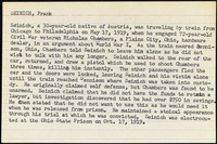 <span itemprop="name">Summary of the execution of Frank Seinich</span>