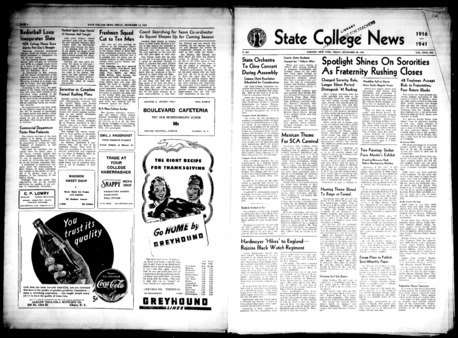 <span itemprop="name">State College News, Volume 26, Number 10</span>