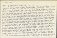 <span itemprop="name">Summary of the execution of John Baker</span>