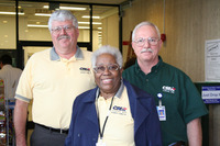 <span itemprop="name">Ruby Mims, center, of the Civil Service Employees...</span>
