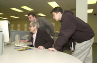 <span itemprop="name">University Relations: 3/20/01 @ 3 PM CETL Tom Macke, Judy Johnson and Jerry Won (student) digital</span>