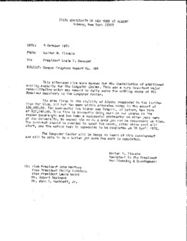 <span itemprop="name">Campus Progress Report No. 180, Letter from Walter M. Tisdale to President Louis T. Benezet</span>
