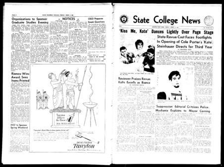 <span itemprop="name">State College News, Volume 47, Number 10</span>