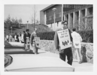 <span itemprop="name">Jim Cretekos (right) participating in a picket...</span>