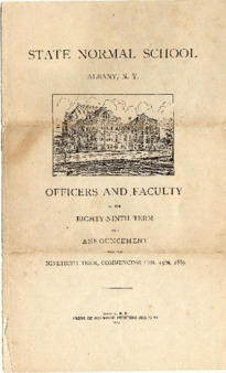 <span itemprop="name">Officers and Faculty and Announcement for the Term Commencing Feb 13, 1889</span>