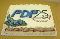 <span itemprop="name">Cake from the 25th anniversary reception for the...</span>