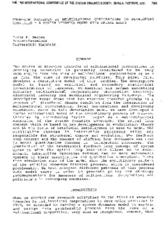 <span itemprop="name">Merten, Peter P., "Know-how Transfer by Multinational Corporations to Developing Countries - A System Dynamics Model with Spiral Loops"</span>