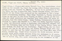 <span itemprop="name">Summary of the execution of Floyd Allen, Claude Allen</span>