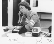 <span itemprop="name">Edward Alfonsin on the telephone during the New...</span>