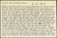 <span itemprop="name">Summary of the execution of John Collier, Harvey Smith</span>