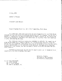 <span itemprop="name">Campus Progress Report No. 162, Letter from Walter M. Tisdale to President Louis T. Benezet</span>
