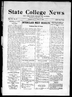 <span itemprop="name">State College News, Volume 6, Number 27</span>