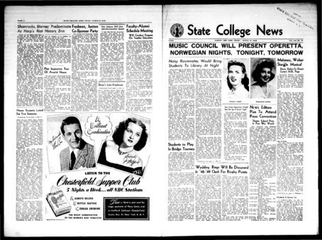 <span itemprop="name">State College News, Volume 30, Number 19</span>
