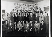 <span itemprop="name">Page 90: Kappa Beta reunion dinner to commemorate the final State College servicemen having been discharged from war service.</span>