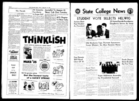 <span itemprop="name">State College News, Volume 44, Number 4</span>
