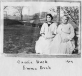 <span itemprop="name">Carrie and Emma Buck at the Virginia Colony for Epileptics and Feebleminded</span>