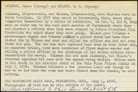 <span itemprop="name">Summary of the execution of James Coleman, W. H. Wilson</span>