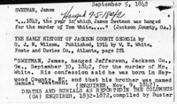 <span itemprop="name">Documentation for the execution of James Swetman</span>