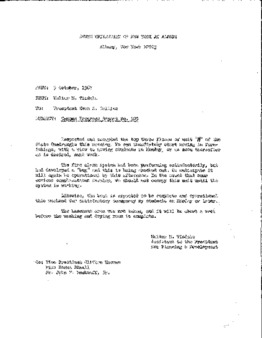 <span itemprop="name">Campus Progress Report No. 105, Letter from Walter M. Tisdale to President Evan R. Collins</span>
