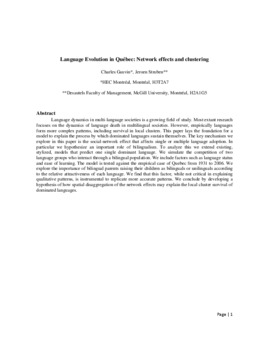 <span itemprop="name">Struben, Jeroen with Charles Gauvin, "Language Evolution in Québec: Network effects and clustering"</span>