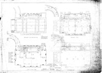 <span itemprop="name">New York State Normal College blueprint, auditorium building. Engineering drawing, drawing number 69</span>