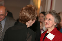 <span itemprop="name">Susan Sherman and Ruth Mendel attend Sherman's...</span>