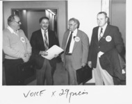 <span itemprop="name">Sam Wakshull (second from right) and unidentified...</span>