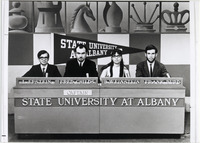 <span itemprop="name">Page 135: State University of New York at Albany's first G.E. College Bowl team.</span>