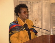 <span itemprop="name">Ellen Kornegay in the Campus Center Assembly Hall...</span>