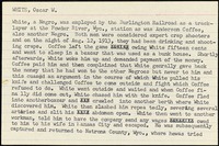 <span itemprop="name">Summary of the execution of Oscar White</span>