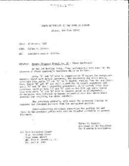 <span itemprop="name">Campus Progress Report No. 94, Letter from Walter M. Tisdale to President Evan R. Collins</span>