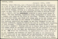 <span itemprop="name">Summary of the execution of Leroy Donovan</span>