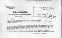 <span itemprop="name">A scan of a telegram of greeting to the 1933...</span>