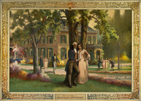 <span itemprop="name">"The Courtship of Alexander Hamilton and Elizabeth Schuyler" Milne 200 Mural</span>