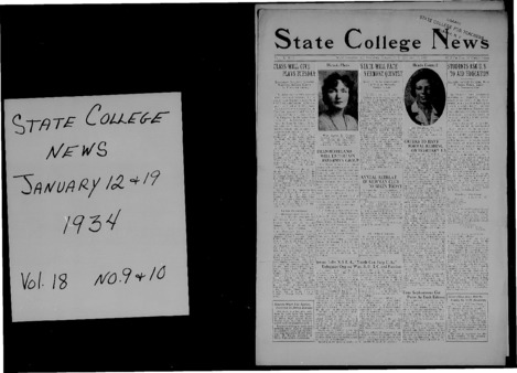 <span itemprop="name">State College News, Volume 18, Number 9</span>