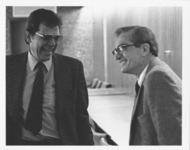 <span itemprop="name">Fred Miller (right), on the United Univeristy...</span>
