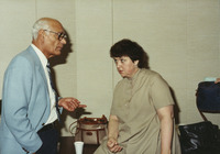 <span itemprop="name">Henry DiStefano and Nuala Drescher talking during...</span>
