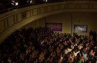 <span itemprop="name">The audience seated during the taping of MSNBC's...</span>