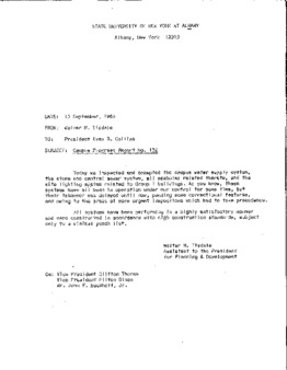 <span itemprop="name">Campus Progress Report No. 132, Letter from Walter M. Tisdale to President Evan R. Collins</span>