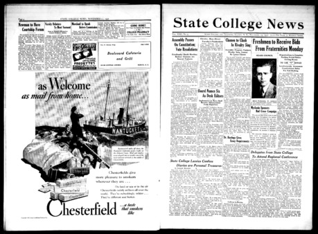<span itemprop="name">State College News, Volume 22, Number 9</span>