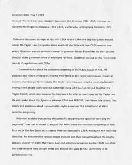 <span itemprop="name">Transcript of interview with Mel Osterman</span>