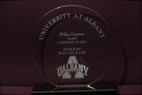 <span itemprop="name">Media & Marketing: take shot of Hall of Fame trophy for web site, meet Brian DePasquale at 4:30 on 10/10/07.</span>